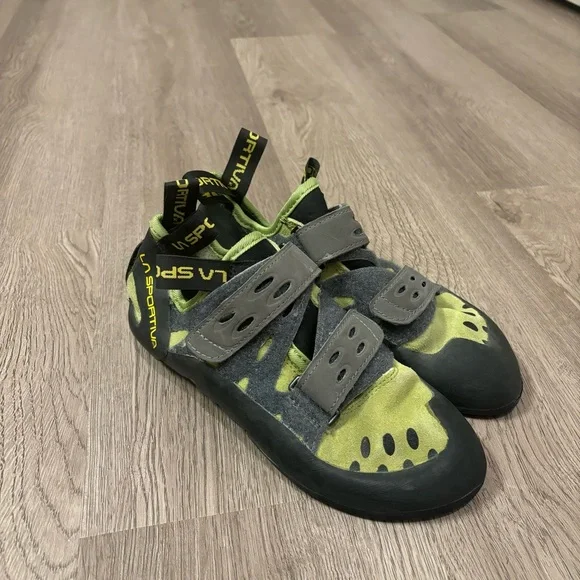 La Sportiva Green and Gray Athletic Shoes - Picture 2 of 9